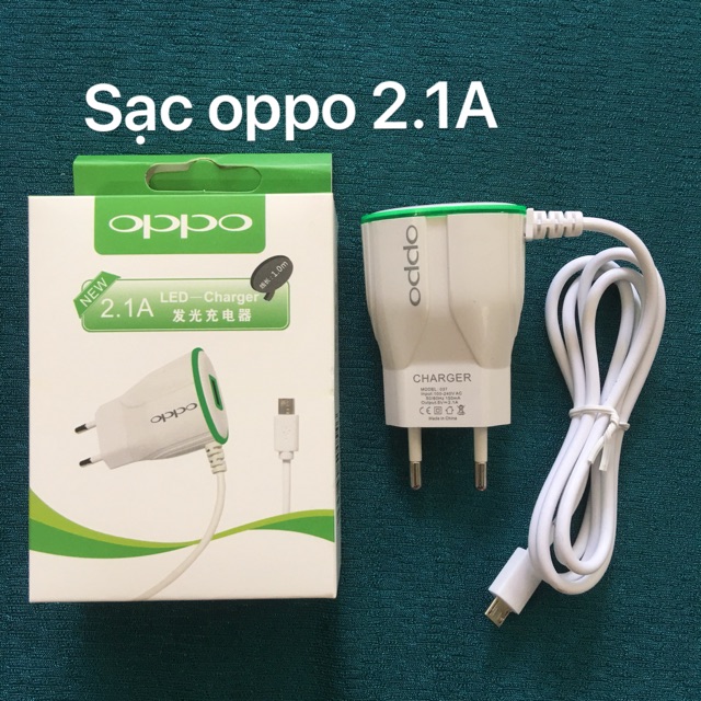 Sạc oppo 2.1A và thêm cổng usb sạc được liên tục 2 máy mà vẫn đầy pin nhé