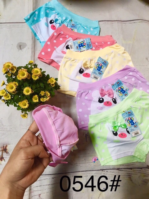 ♥️ Shop Uy Tín ♥️Quần Lót Cho bé gái Quần Chíp Cotton Cho bé Siêu Kute siêu mát và êm.ab53