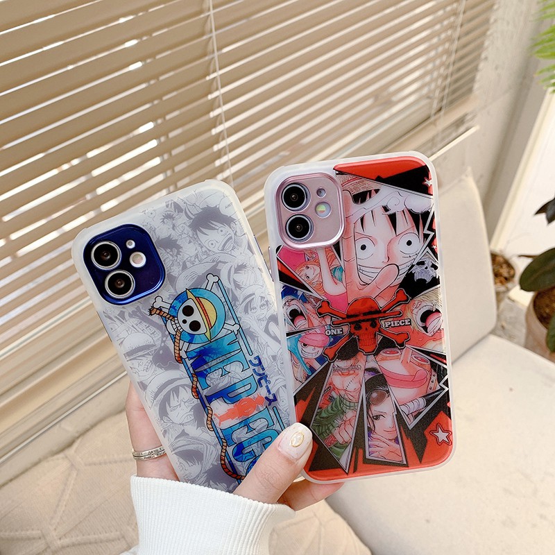 One Piece Luffy áp dụng cho Ốp lưng điện thoại iPhone7 / 8plus 12mini / 11Pro / Max Apple XS / XR mềm