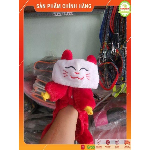 Áo cho chó ngày tết FREESHIP áo cho mèo in hình đồng tiền vải lông 4 chân, thiết kế áo mùa đông cho chó mèo