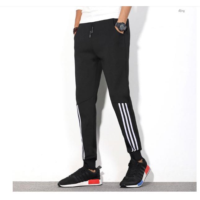 Quần jogger nam nỉ da cá ống rộng mịn cao cấp giá rẻ KING SPORT Quần thu đông nam thể thao dài cao cấp big size