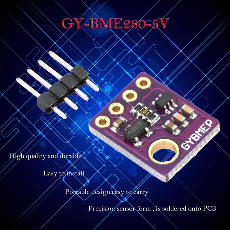 Mô-đun Cảm Biến Nhiệt Độ Và Độ Ẩm GY-BME280-5V I2C SPI 1.8-5V