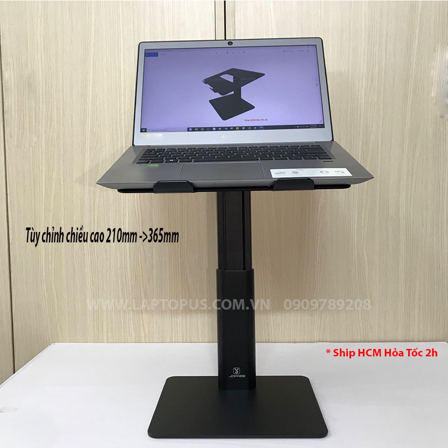 Kệ Giá Đỡ Macbook Laptop Nâng Độ Cao 14 15 17 inch Hợp Kim Nhôm