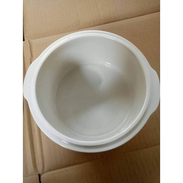 Nắp sứ 1,6l bộ nồi nấu cháo chậm bear