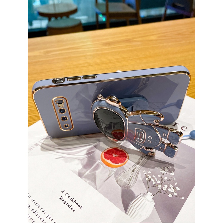 Ốp điện thoại có giá đỡ hình phi hành gia cho Samsung S10 Samsung S10 Plus Samsung S20 Samsung S20fe Samsung S20 Plus