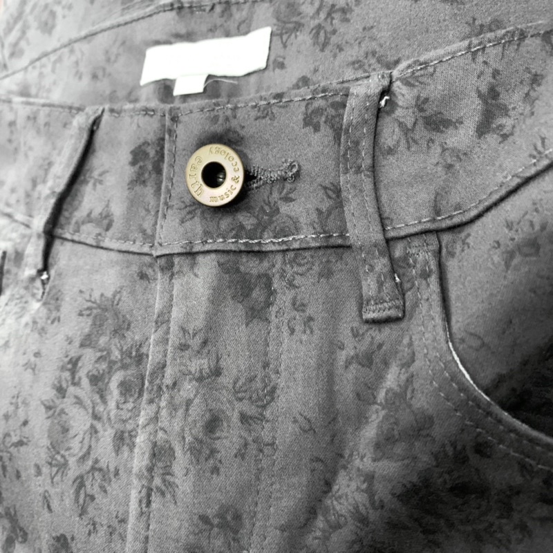 Quần Kaki Skinny EARTH Music&Ecology Hàng Xuất Dư Nhật Xịn Cao Cấp Dáng Ôm Chất Siêu Mịn Đẹp Hoa Xám