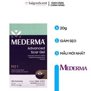 [MẪU MỚI] Gel giảm sẹo Mederma Advanced Scare Gel ( 20g )
