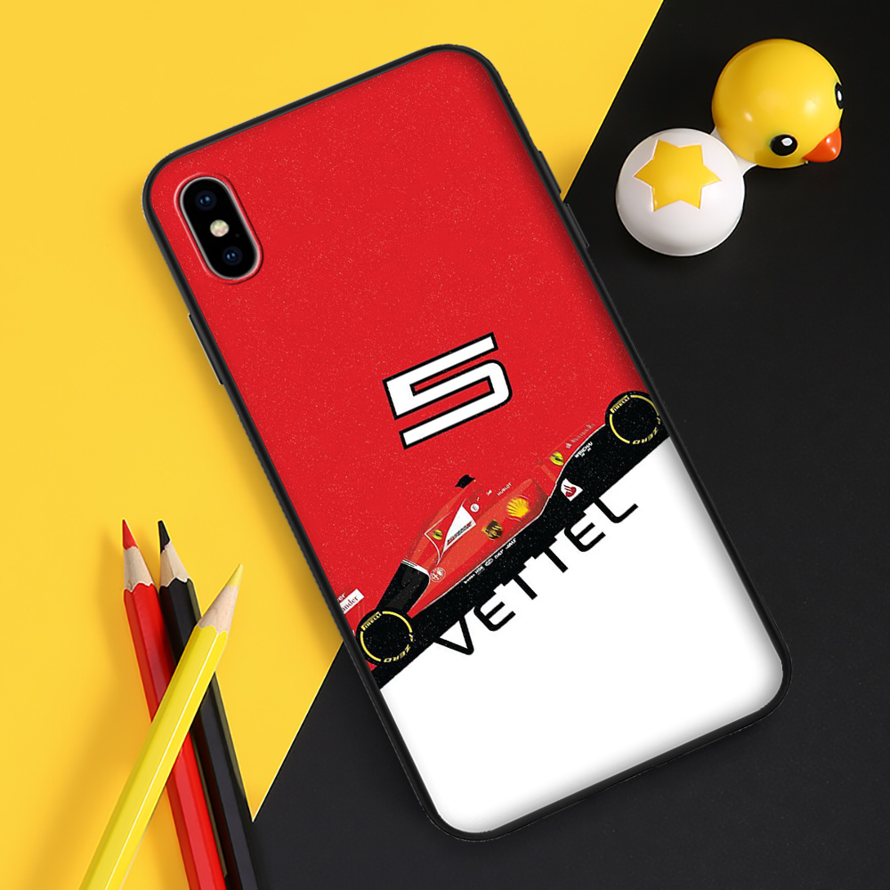 Ốp Điện Thoại Mềm Hình Sebastian Vettel Mp144 Cho Iphone 11 Pro Xs Max Xr X 8 7 6 6s Plus