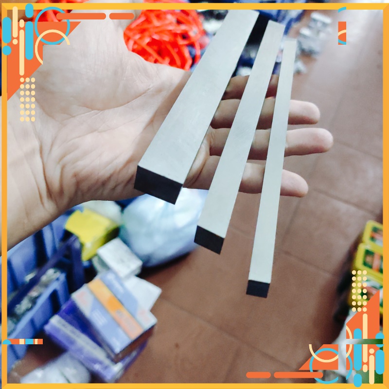 Dao thép gió vuông Đài Loan 16mm, size 16x16x200mm cao cấp, hàng loại tốt