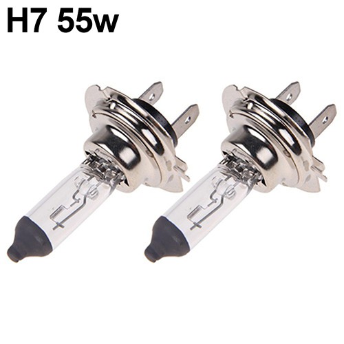 2 đèn xenon khí halogen H1 / H4 / H7 55W / 100W siêu sáng cho xe hơi