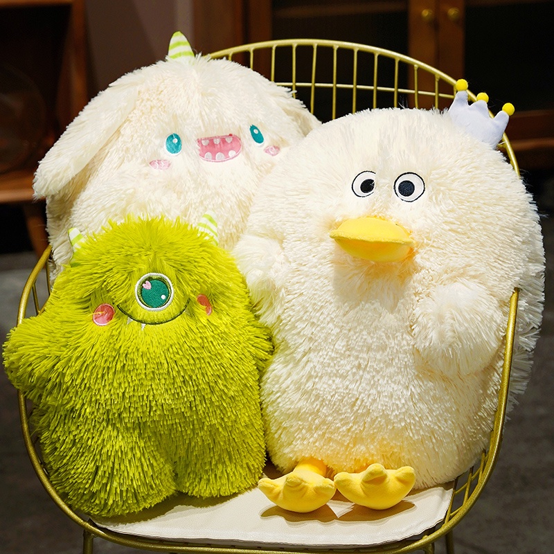 Đồ chơi nhồi bông Mềm Hình Quái Vật Dễ Thương Cho Bé