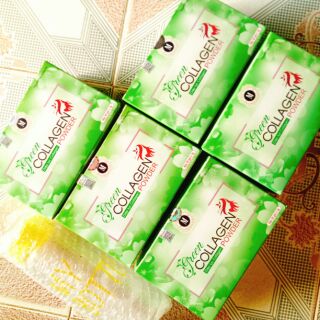 Trà Diệp Lục Collagen