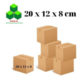 Combo 50 hộp carton 20x12x8 / thùng carton / thùng giấy carton