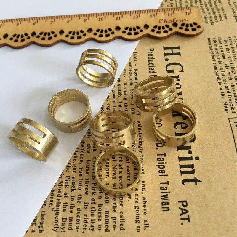 Nhẫn mở Khoen tròn tiện lợi - Phụ kiện làm vòng Thủ công