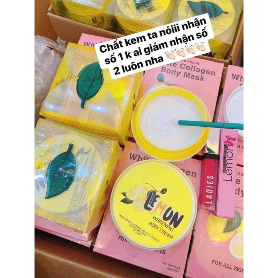 Kem Kích Trắng Body Lemon
