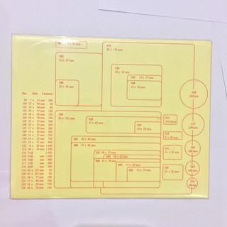 Nhãn in mã vạch Tomy A5