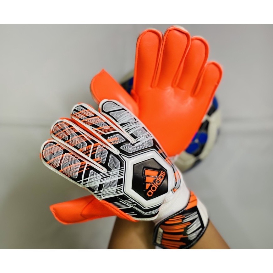 Găng Tay Thủ Môn, Găng Tay Bắt Bóng Adida TRẺ EM - NGƯỜI LỚN Có Xương Trợ Ngón  hàng đẹp chuẩn size