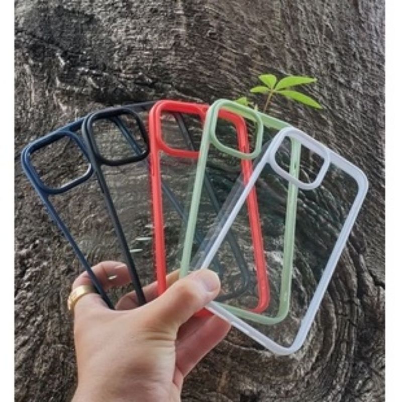 Ốp Likgus lưng trong suốt viền bo iPhone 14 promax/14 pro /14/13 pro max /13pro/13/12 Pro Max /12 pro/11 pro max /11 pro
