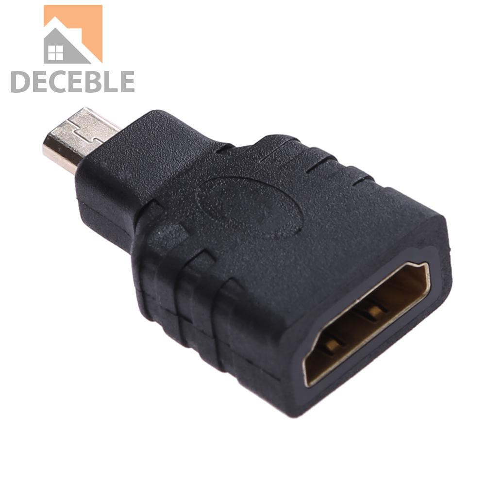 Đầu Chuyển Đổi Micro Hdmi Sang Hdmi 1440p / 1080p / 1080i / 720p / 480p Hd Cho Tv / Pc