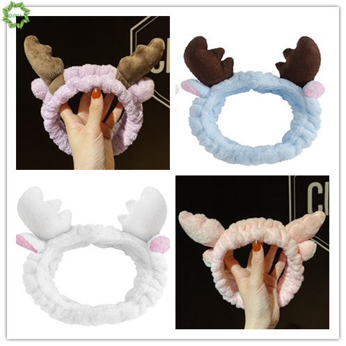 Băng đô lông mềm đa năng phong cách Hàn Quốc đáng yêu xinh xắn cho nữ