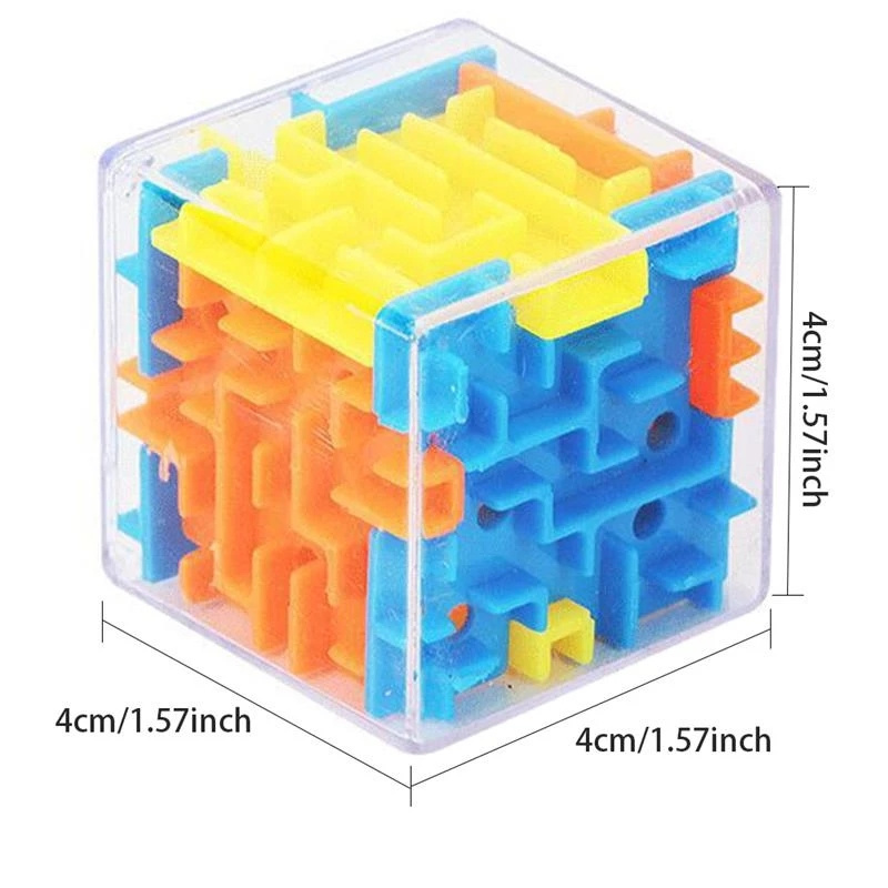 Đồ Chơi Khối Mê Cung 3d Trong Suốt Dành Cho Trẻ Em