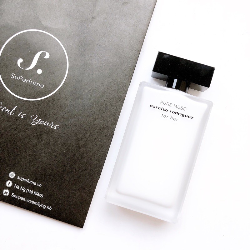 Nước hoa quyến rũ Narciso Rodriguez Pure Musc 10ml EDP