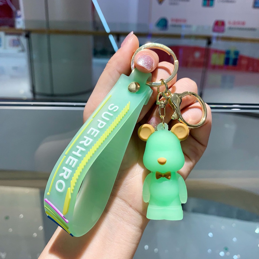 Móc Khóa Hoạt Hình Bearbrick Gloomy