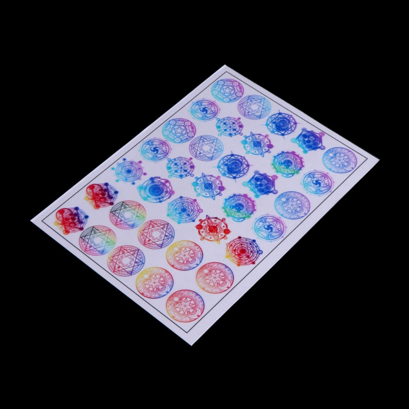 Miếng Dán Trang Trí Sổ Tay / Nhật Ký Bằng Nhựa Epoxy Dễ Thương DIY