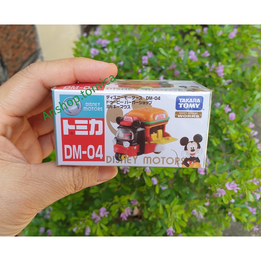 Mô hình xe bán Burger tomica Nhật Bản DM-04