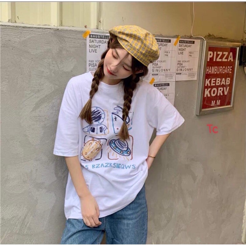 Áo thun tay lỡ hành tinh TC6