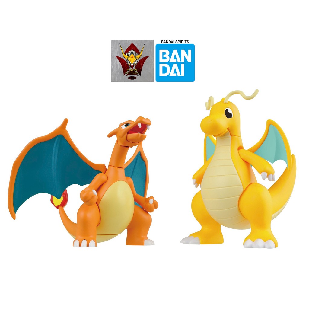Mô Hình Lắp Ráp Charizard Vs Dragonite Pokepla 43 Pokemon Collection Bandai Đồ Chơi Anime Nhật