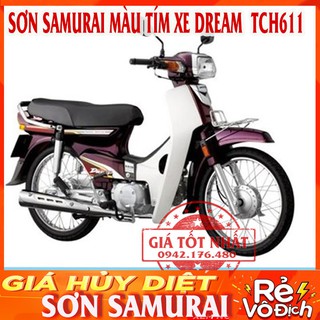 SƠN SAMURAI MÀU TÍM DREAM TCH611 - LÊN MÀU CHUẨN ZIN