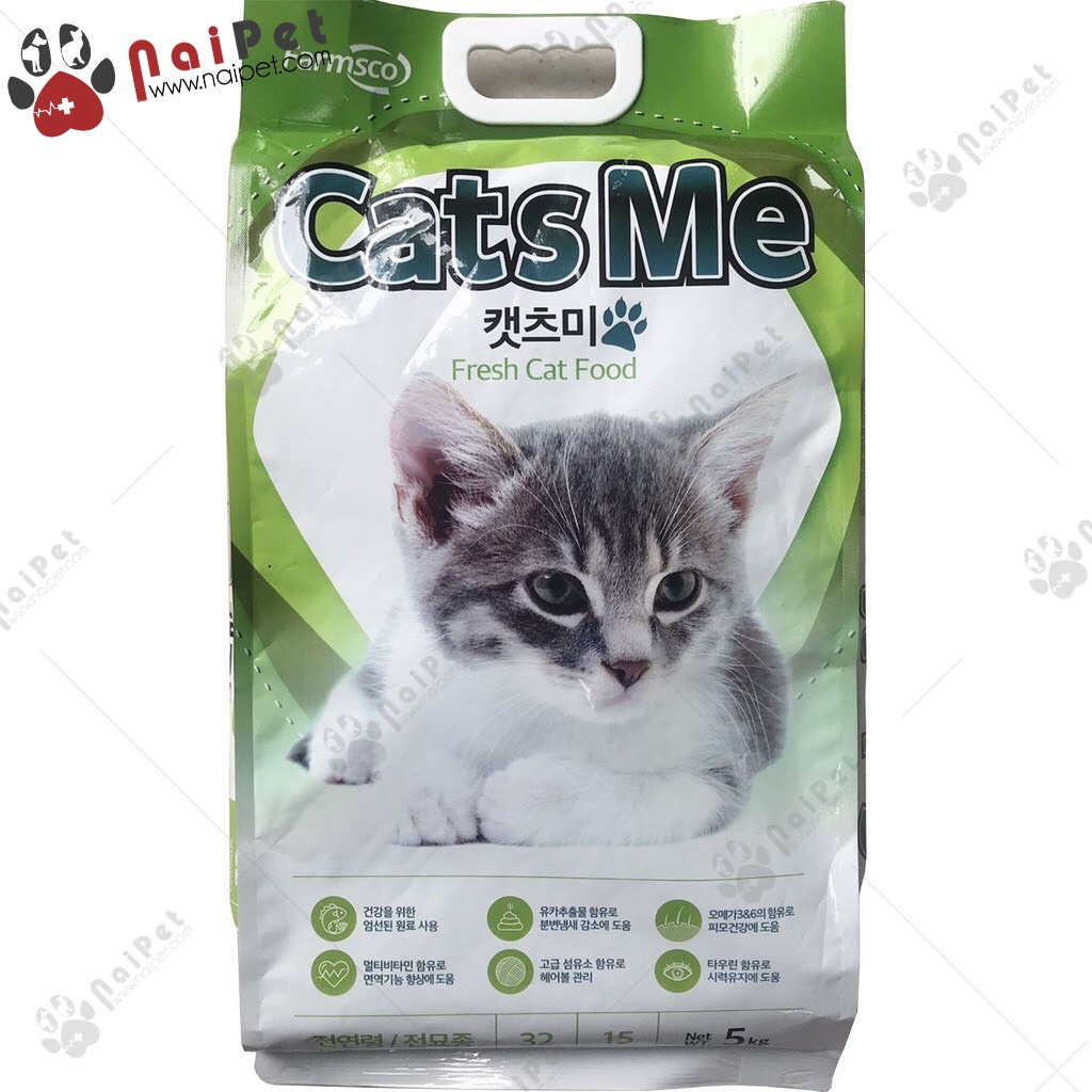 Thức Ăn Hỗn Hợp Cho Mèo Con Và Mèo Lớn Cats Me túi tiết kiệm