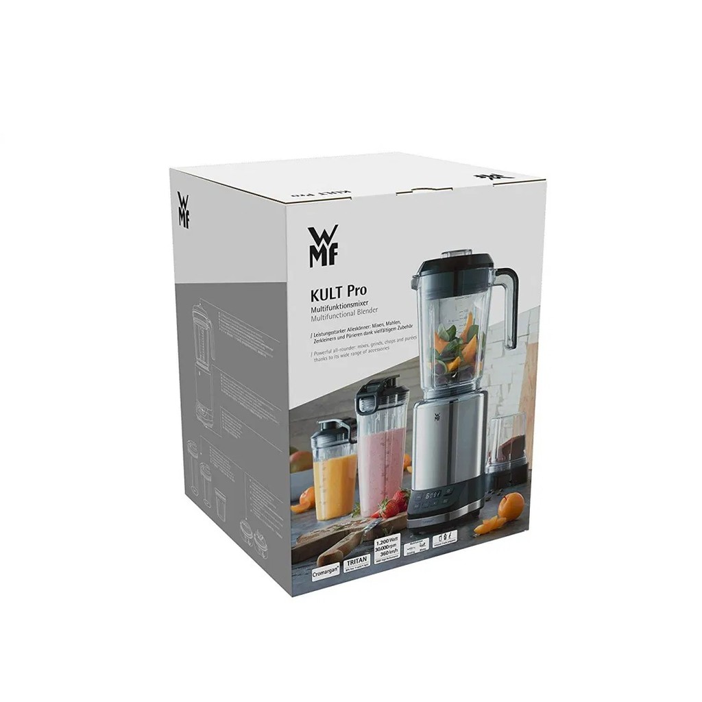 Máy xay đa năng WMF KULT PRO - Vỏ cromargan không gỉ, dễ dàng vệ sinh, lau chùi [Nhập Đức]