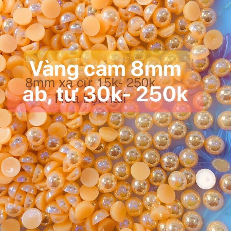 Ngọc trai giả 8mm màu ab