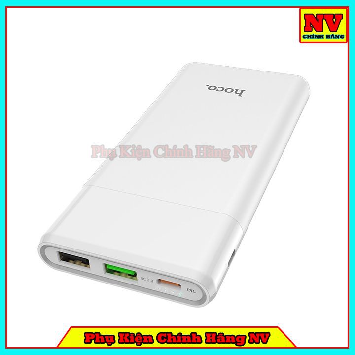 Pin Dự Phòng Hoco J58 10000mAh Sạc Nhanh Chuẩn PD &amp; QC 3.0