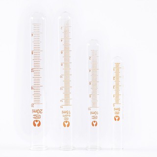 Ống nghiệm thủy tinh chia vạch cổ trơn 50ml- kích thước 30x120mm