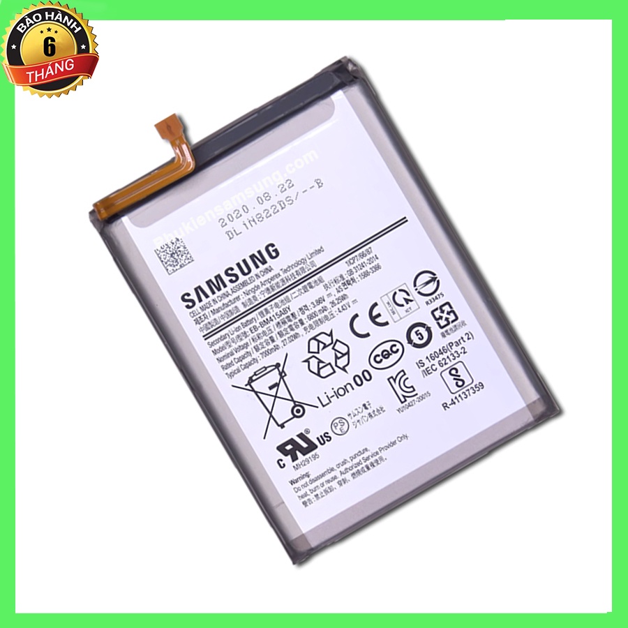 Pin Samsung M50/ M51, BM415, Zin, Bảo hành 6 tháng