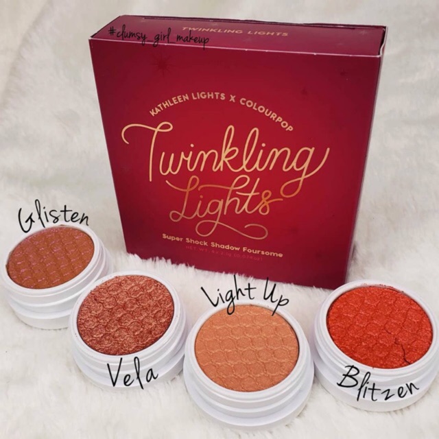 Tách set phần mắt TWINKLING LIGHTS EYES của Colourpop
