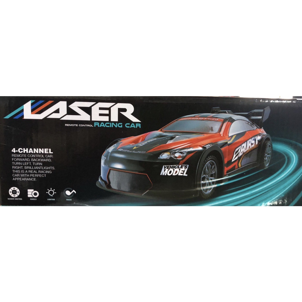 TS-101 Xe đua điều khiển có đèn và nhạc lazer remote control racing car