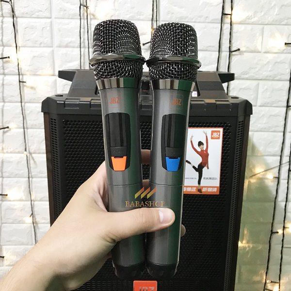 LOA KÉO KARAOKE JBZ 1012 BASS 2.5 TẤT ĐÔI TẶNG KÈM 2 MICRO CHỐNG NHIỄU