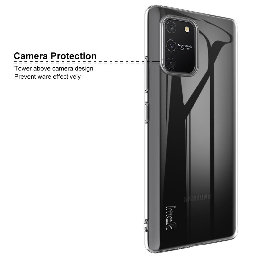 [Chính Hiệu iMak] Ốp lưng Samsung S10 Lite A91 M80s UX-5 Dẻo trong suốt