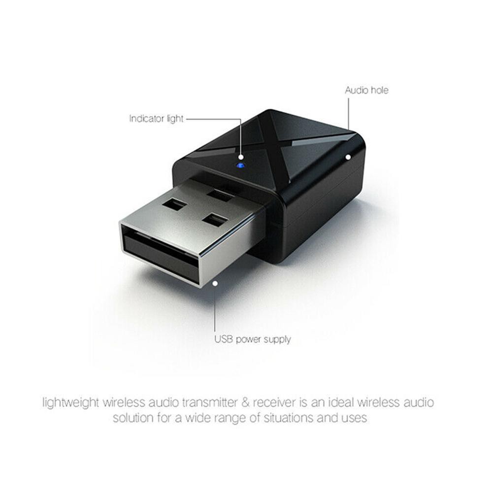 Bộ thu nhận và chuyển đổi sóng Bluetooth 5.0 đầu cắm USB