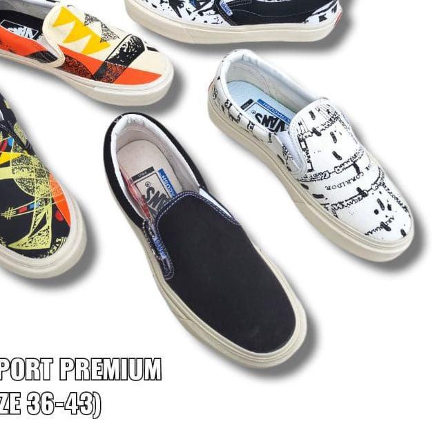 ➲ Giày Lười Vans Nhập Khẩu Trung Quốc Họa Tiết Simpson Mickey Cho Nam Nữ ☻