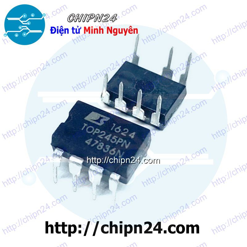 [1 CON] (DIP) IC TOP245 DIP-7 (TOP245PN 245 30W 700V)
