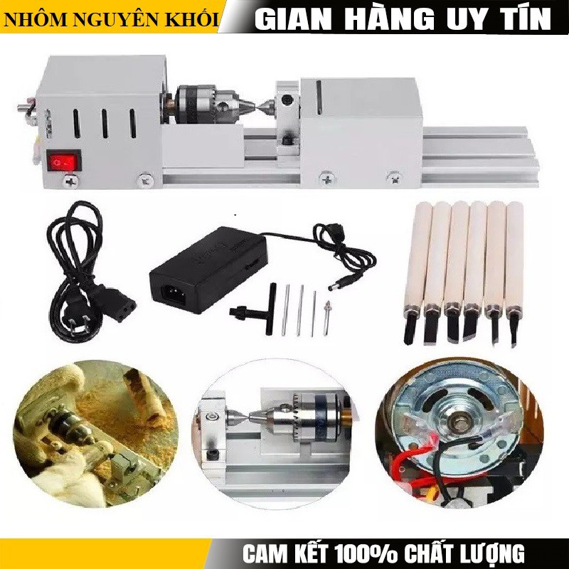 Máy tiện gỗ mini