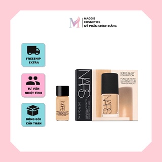 Kem nền Nars Sheer Glow Foundation mini 4g