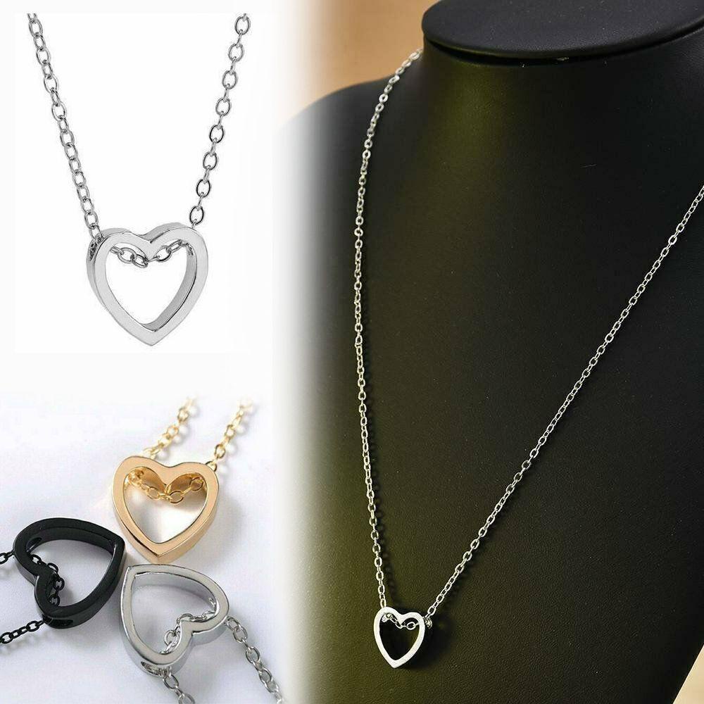 Dây Chuyền Bằng Thép Không Gỉ Mặt Trái Tim Độc Đáo Thời Trang