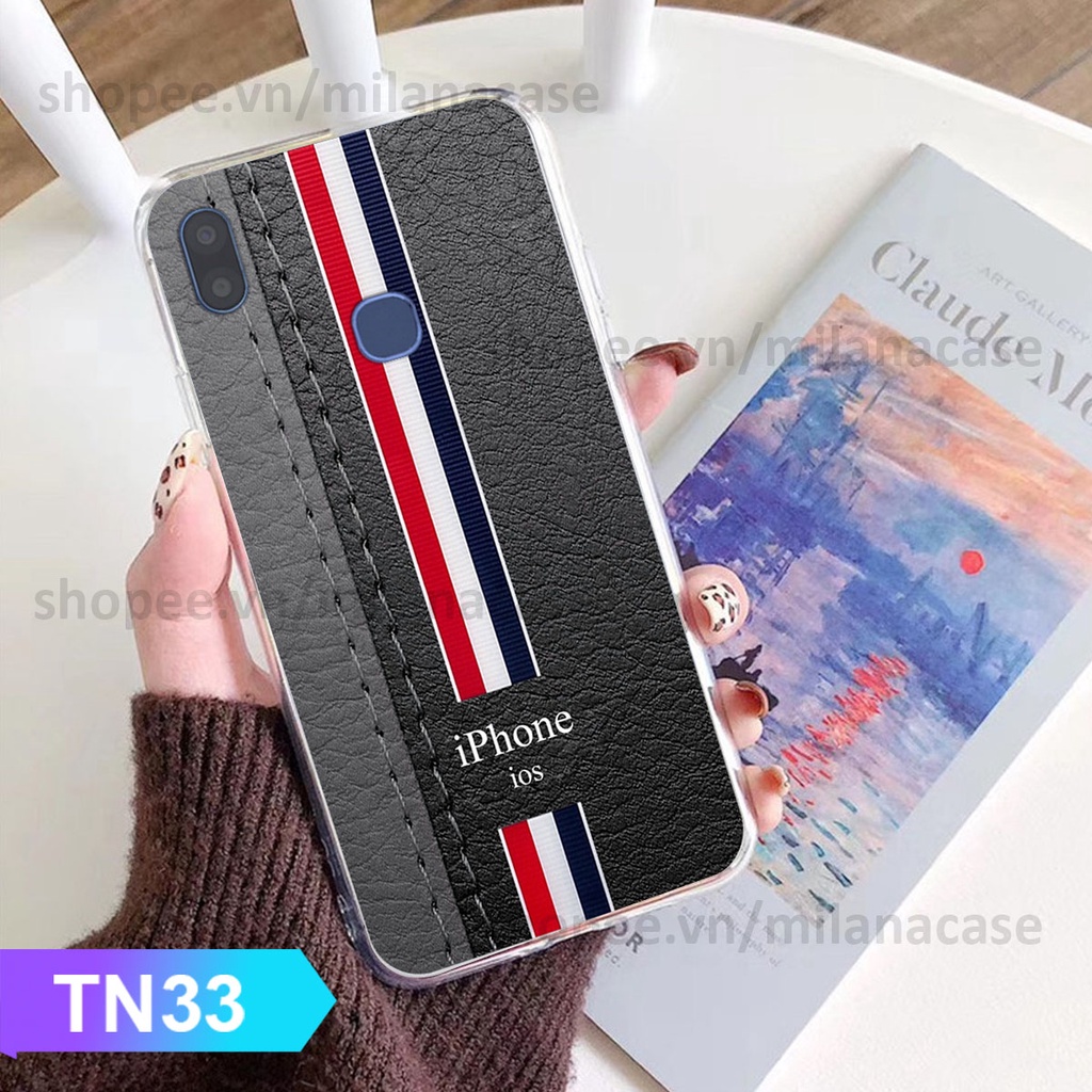 Ốp Vsmart Joy 1 / Joy 1 Plus / Joy1+ in giả da phong cách thể thao, cá tính, thời trang