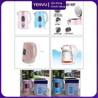 Bình đun nước siêu tốc inox, ấm đun nước, bình siêu tốc .
